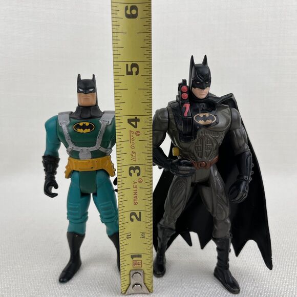 DC Comics Kenner 1994 1995 Batman The Animated Series Green Suit 5" Figure Lot 2 - Picture 9 of 9
